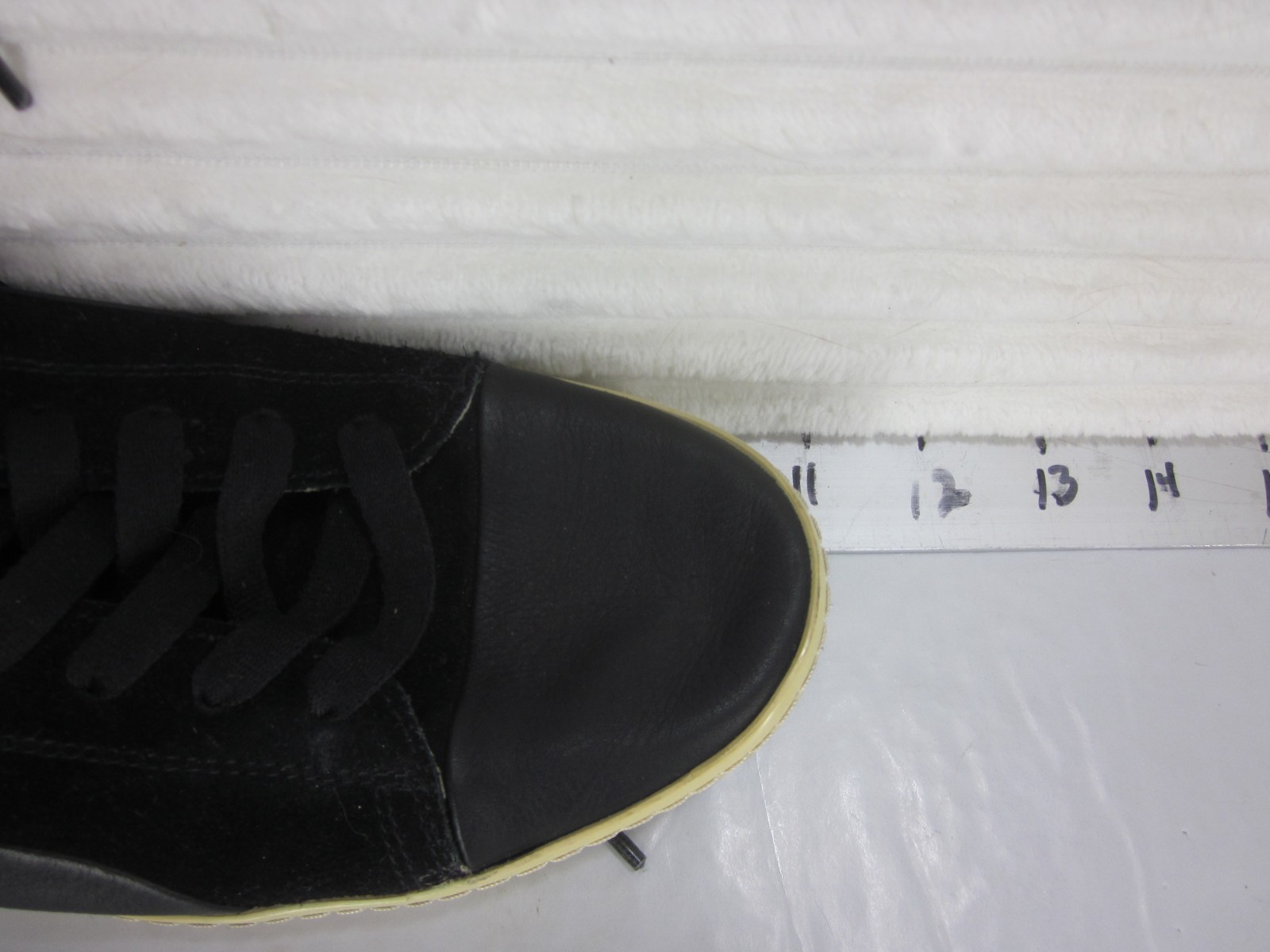PUMA Alexander Mcqueen Womens size 9 US High-top Fashion Sneakers Black Leather