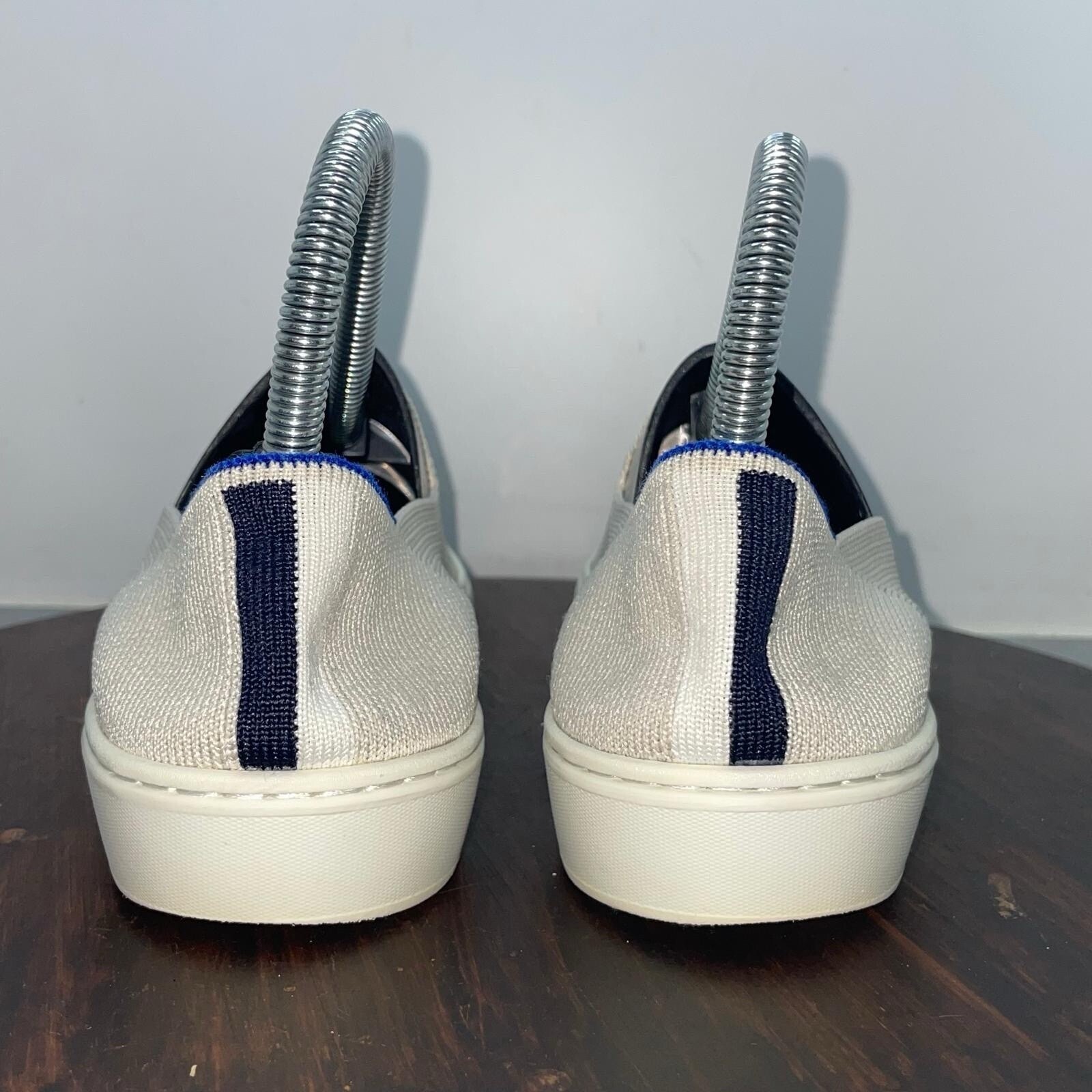 Rothy’s The Slip On Sand Knit Fabric Low Top Everyday Sneakers Women’s Size US 6