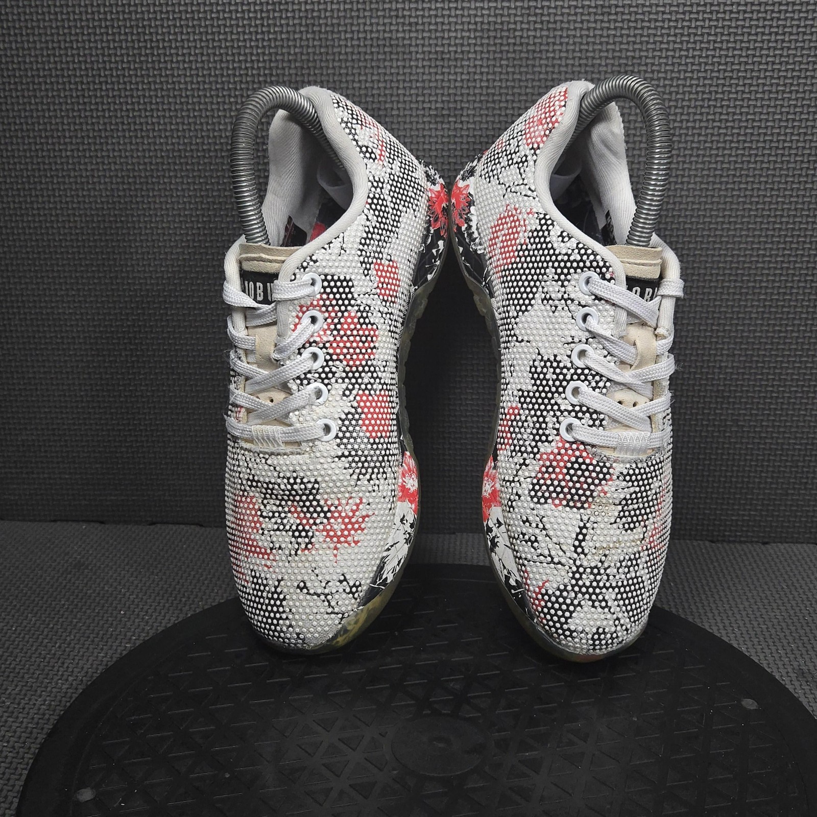 NOBULL Trainer Shoes Womens Size 6.5 Multicolor Floral Mesh Training Sneakers
