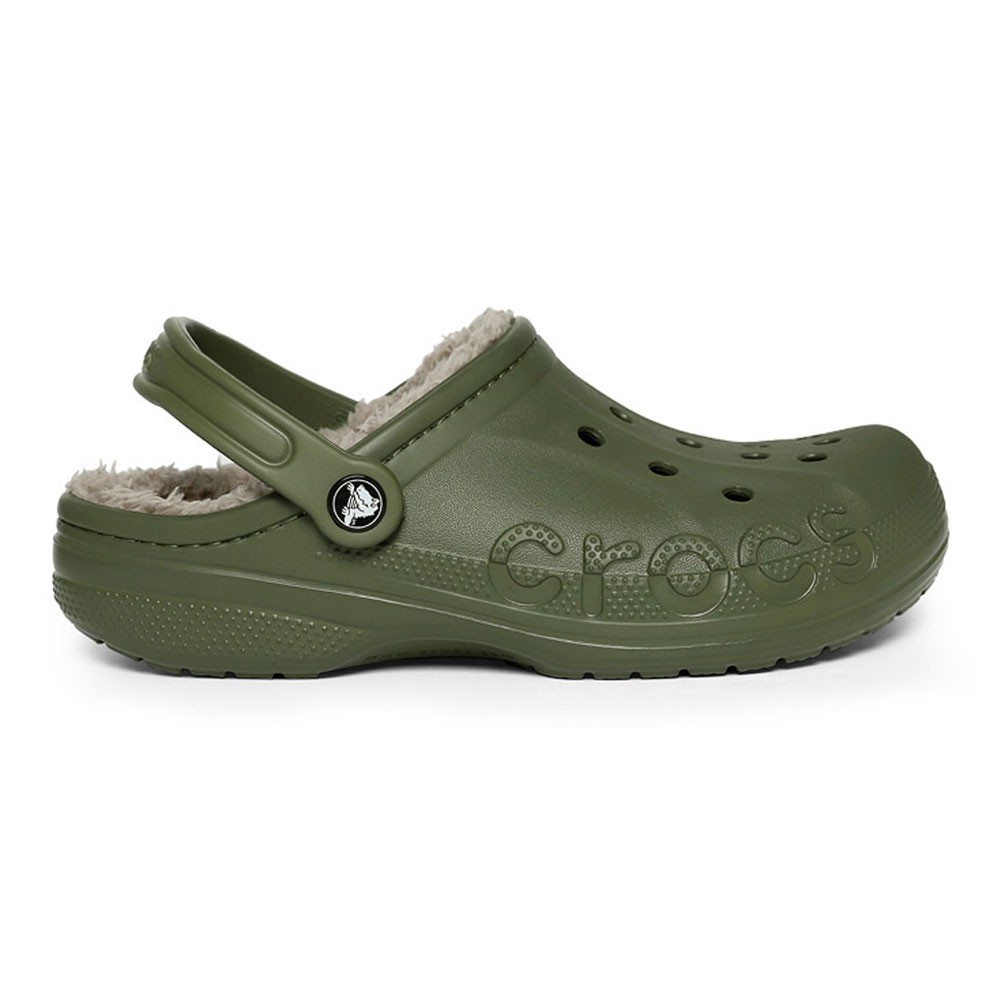 New CROCS Womens BAYA LINED CLOG 205969-3TC ARMY GREEN US W 7-11 TAKSE