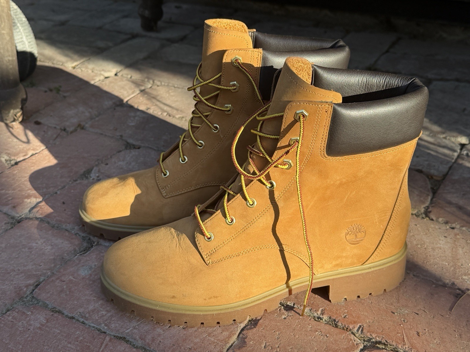 Women’s Size 11 Timberland Premium Leather 6-Inch Waterproof Boot Wheat NICE