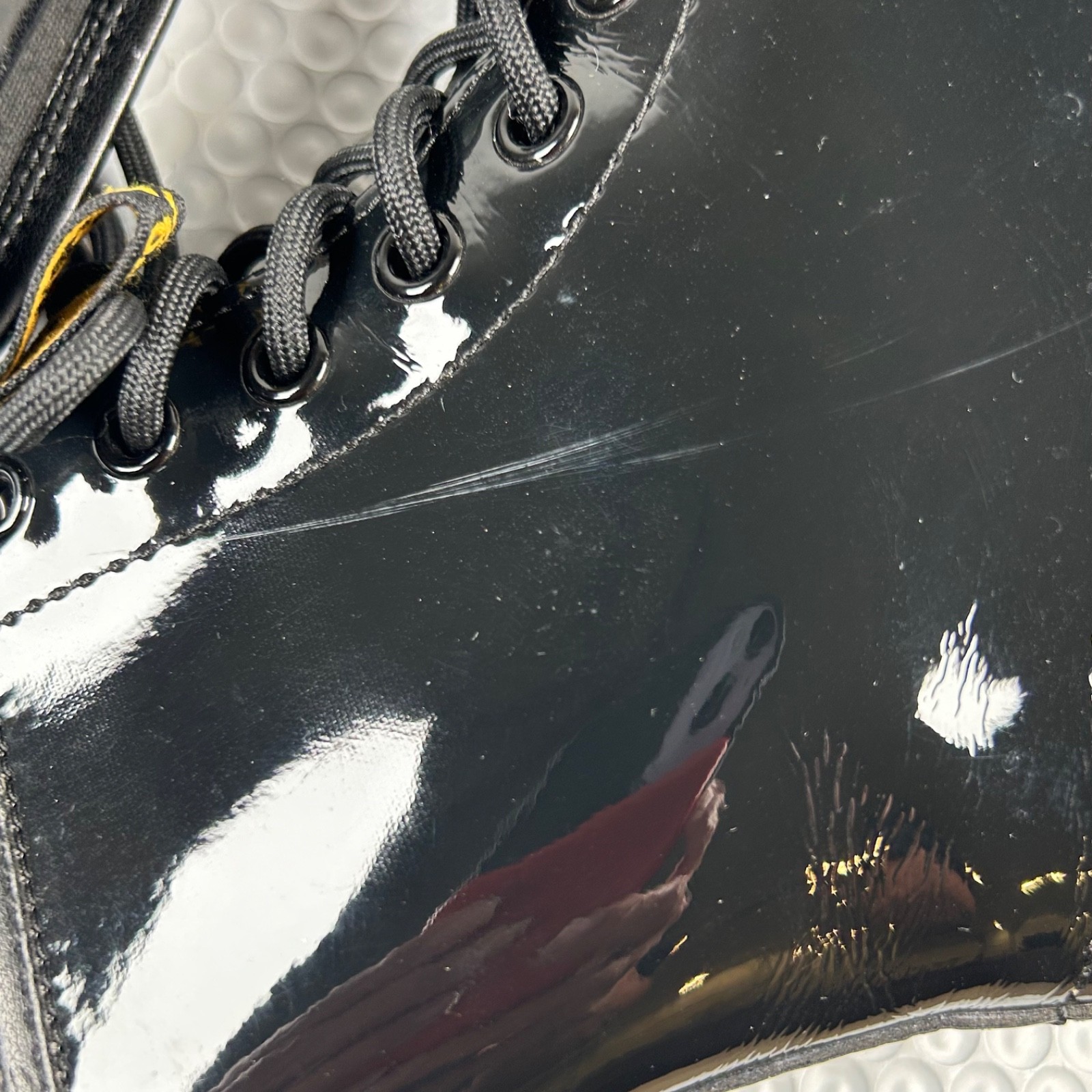 Dr. Martens 1460 Black Patent Leather Combat Boots Women’s Size 7 EU 38 UK 5 JP