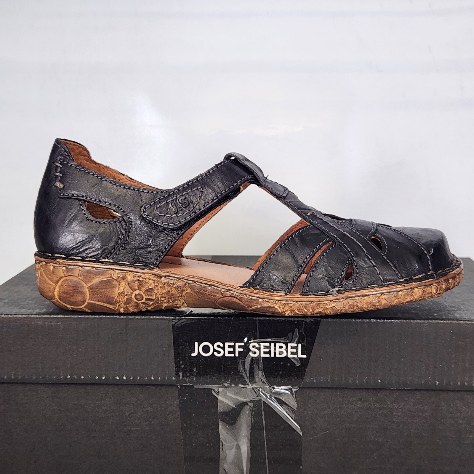 Size 6-6.5 (EU 37) – Josef Seibel Rosalie 29 – Black Full Grain Leather