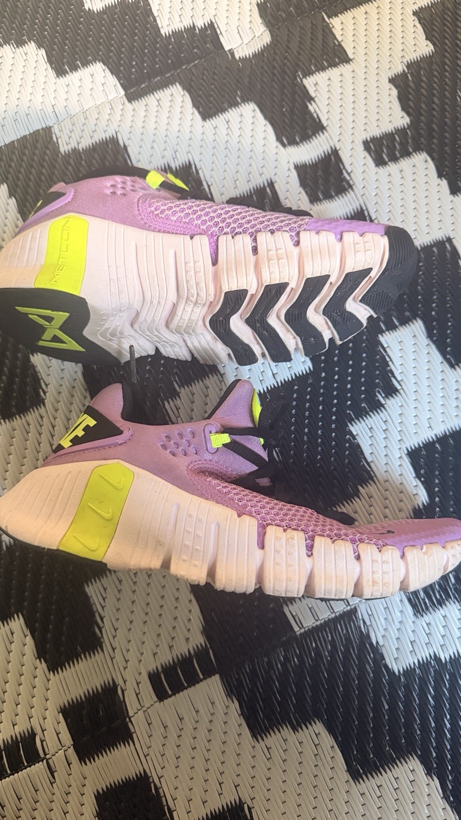 Nike Free Metcon 4 Trainers OG 1 Training Gym Running Fuchsia Pink, Size 5