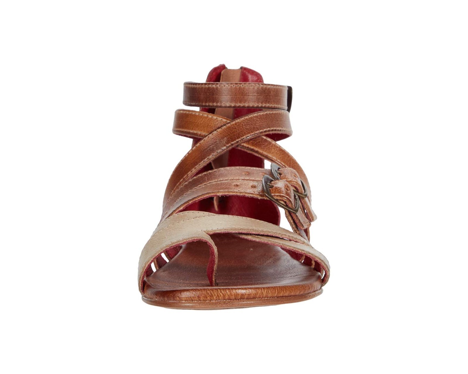 Bed Stu Z3916* Womens Cafe Latte Rustic Miya Gladiator Sandals Size 6