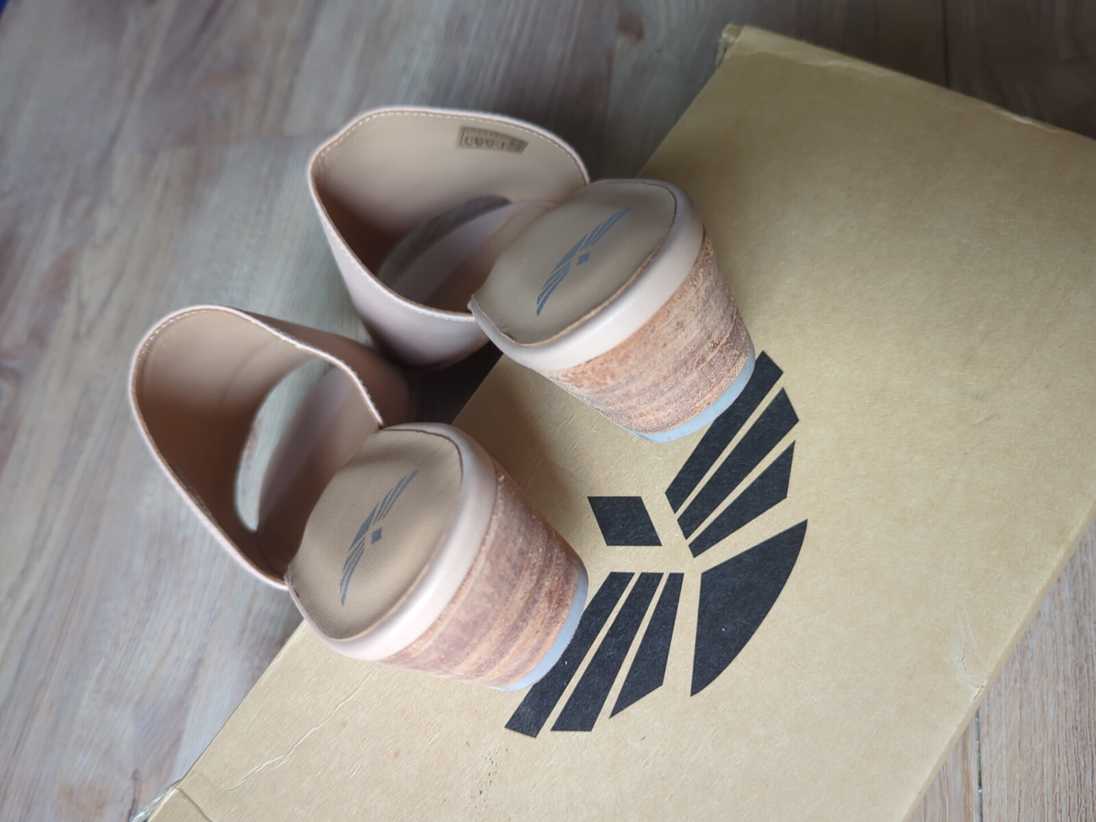 Fortress of Inca Rachel Blush Mule Sandals Womens EU 40 Fairtrade Handmade Peru