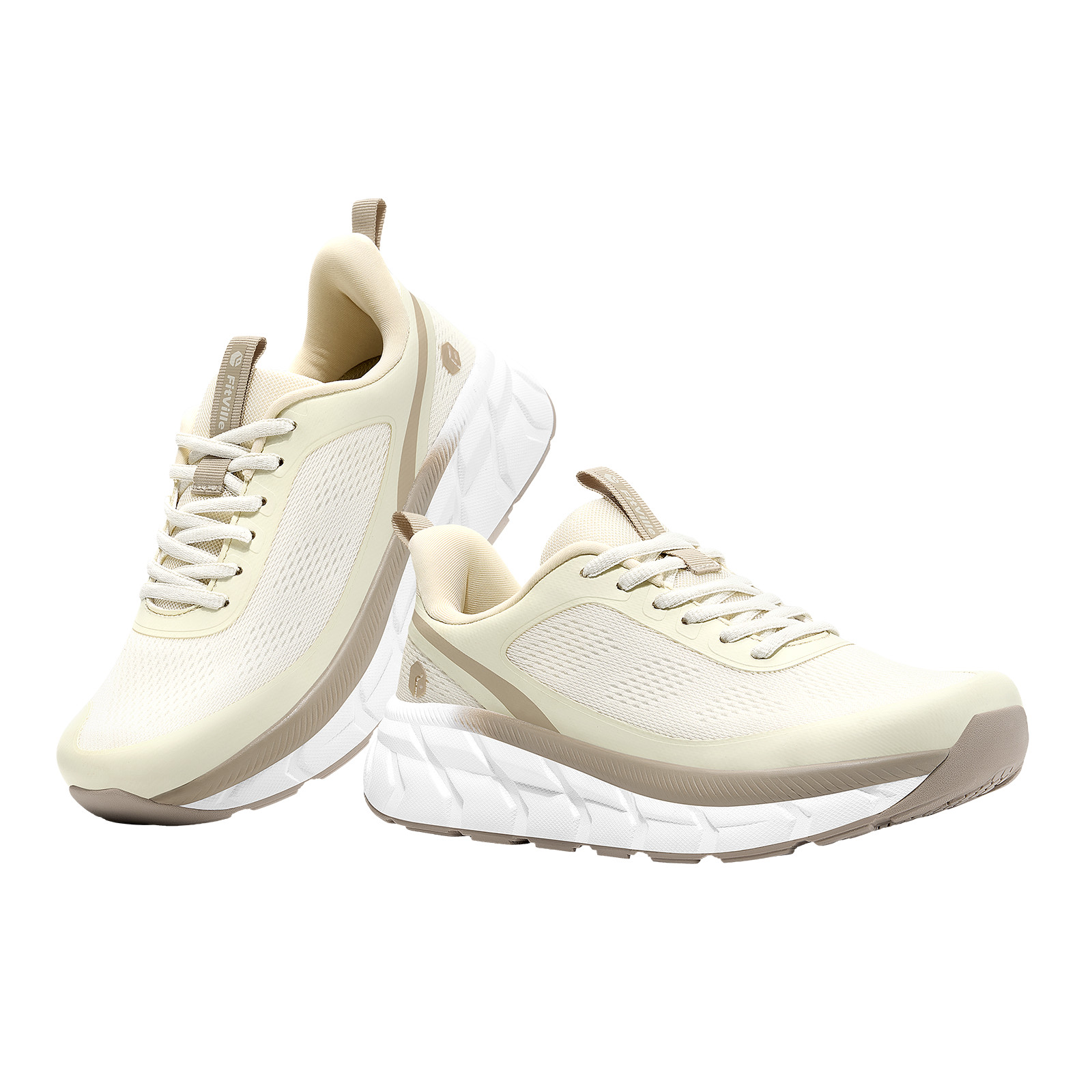 FitVille Women’s Wide Walking Running Shoes Comfortable Cushioned Swollen Feet