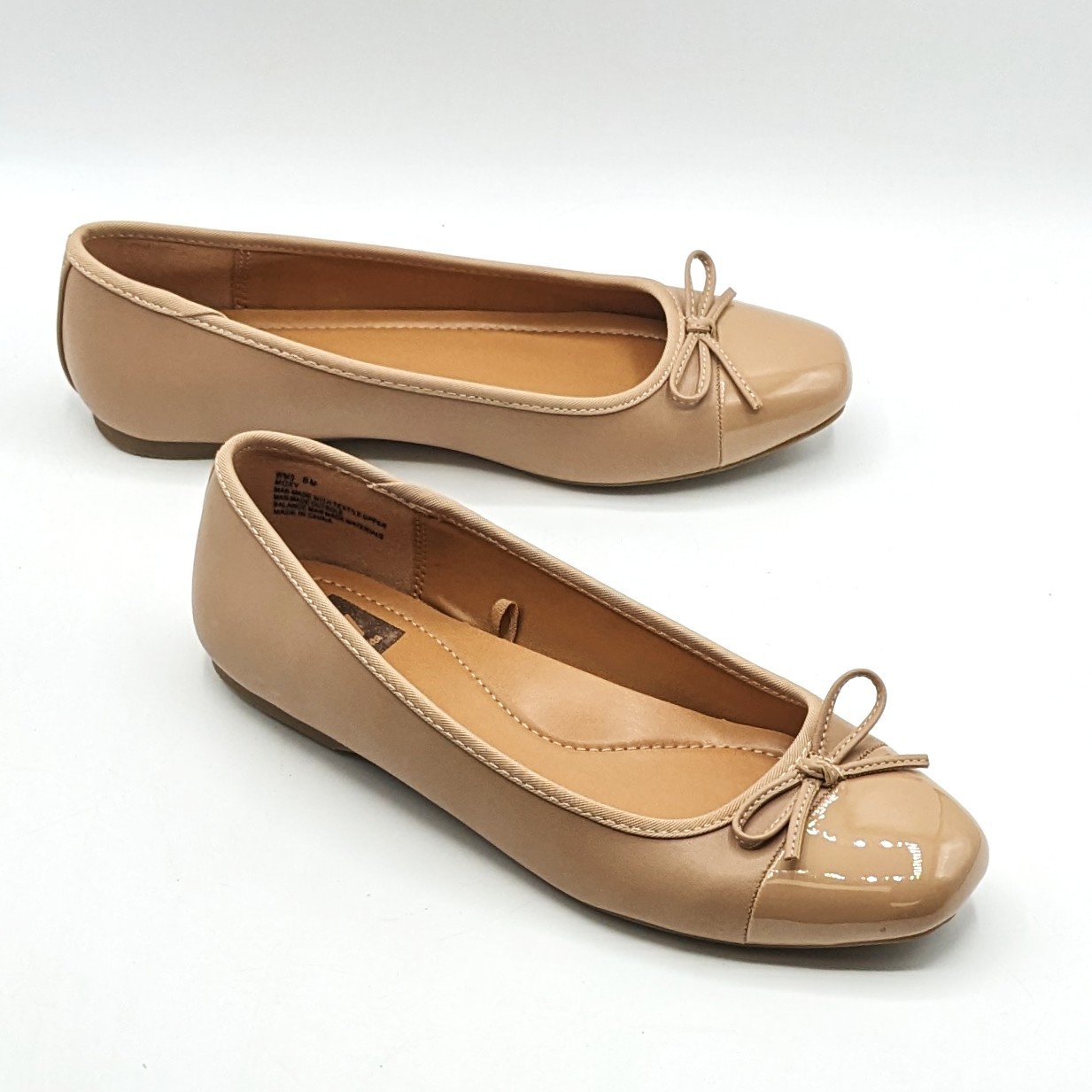 dv by Dolce Vita “Moxy” Classic Office Shoe Cushioned Ballet Flat (Café) NEW