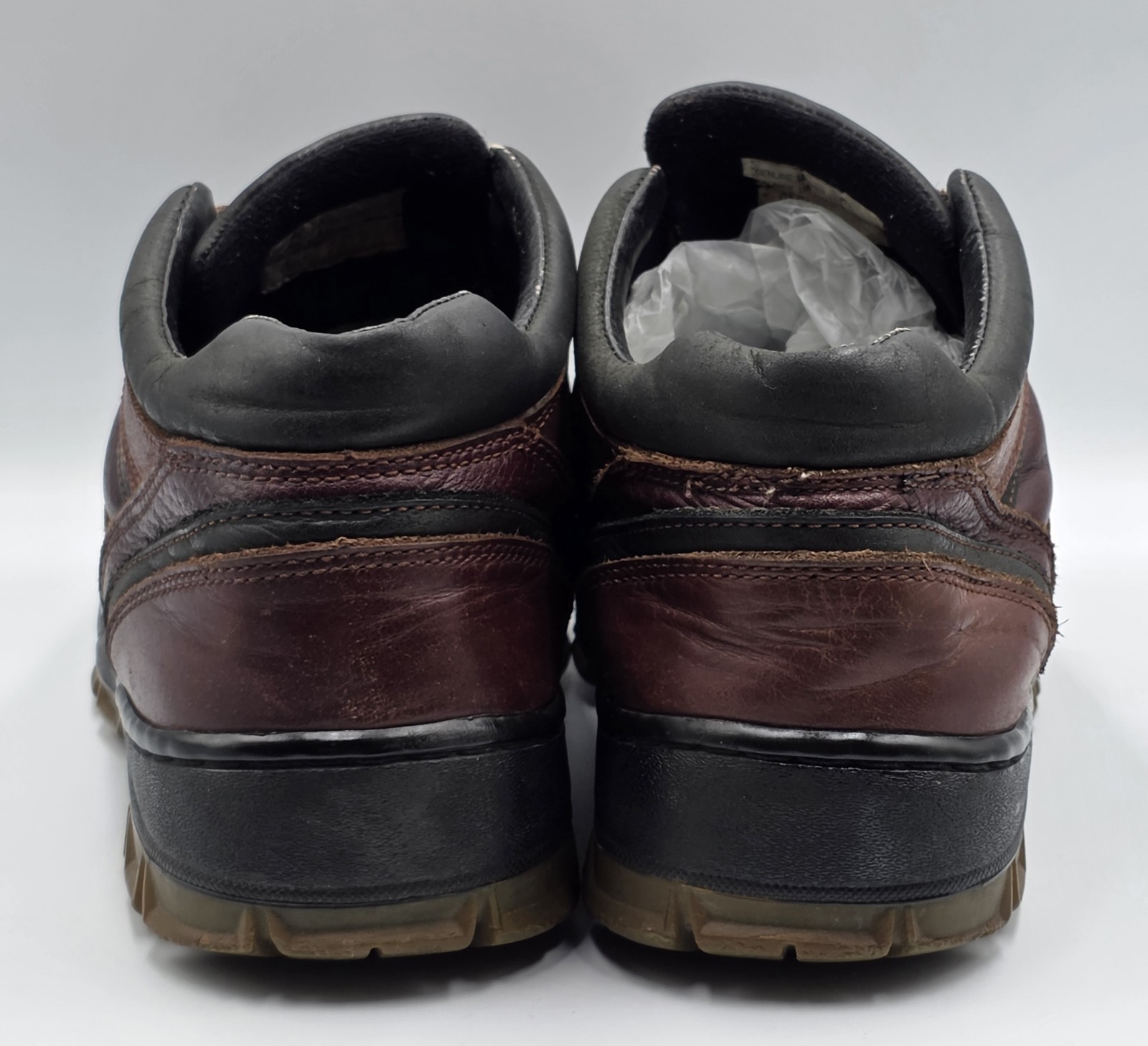 STREETCARS Women’s Leather Lace-Up Brown Ankle Boots Shoes Size 10.5