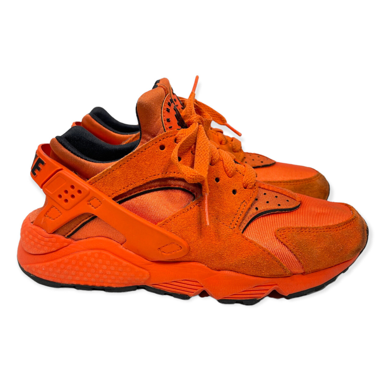 Nike Air Huarache US Women’s Size-6.5 (DQ8589 800) Rush Orange/Black Shoes
