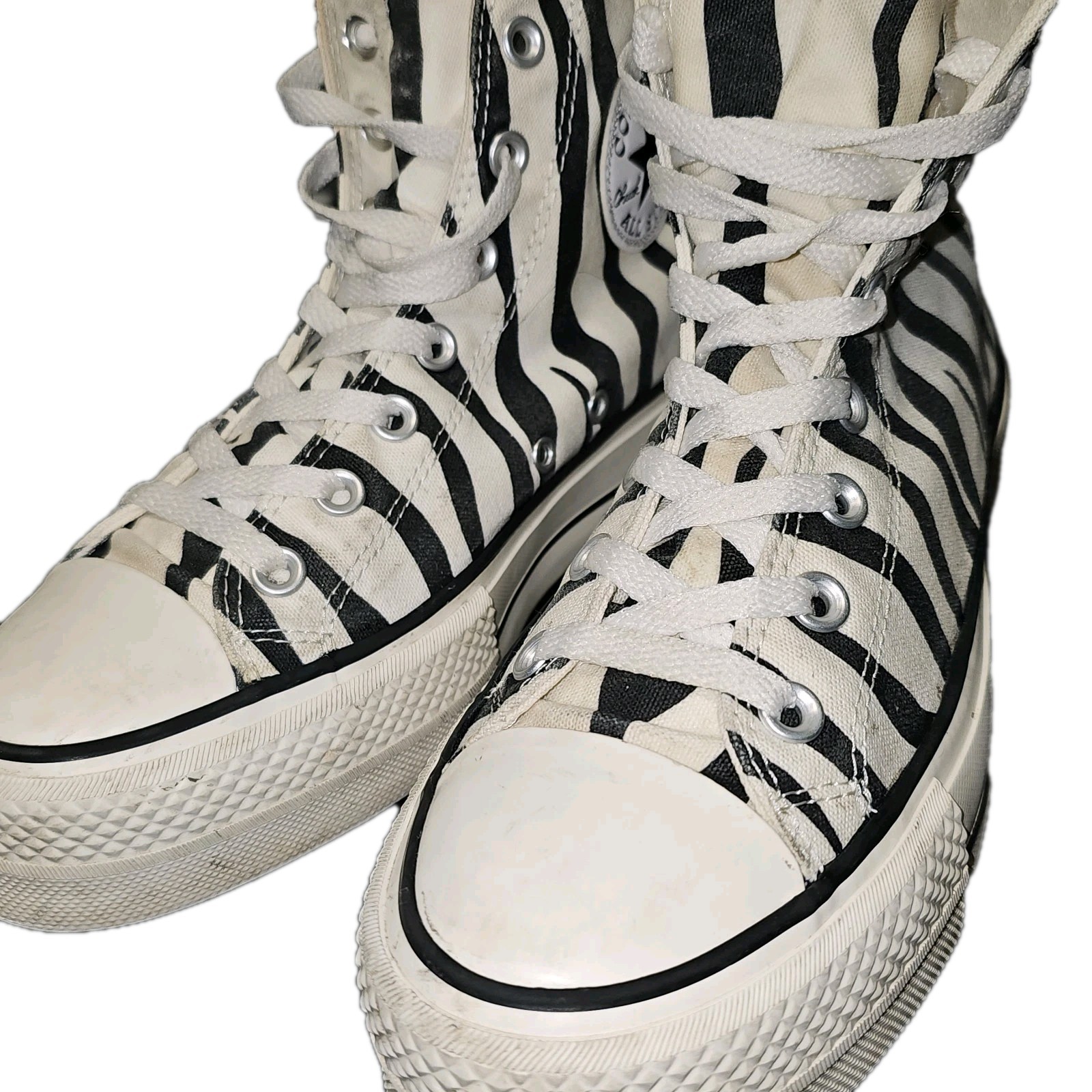 Converse Zebra Print Chuck Taylor All Stars Men 6 Women 8