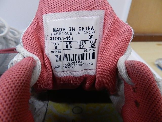 Nike Shox Womens CrossFit White Silver Pink Shoes 317421-161 Size 8
