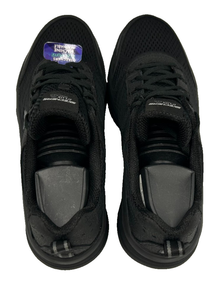 Skechers Women’s D’lux Walker Infinite Lace Up Athletic Shoes Black Size:8.5 72O