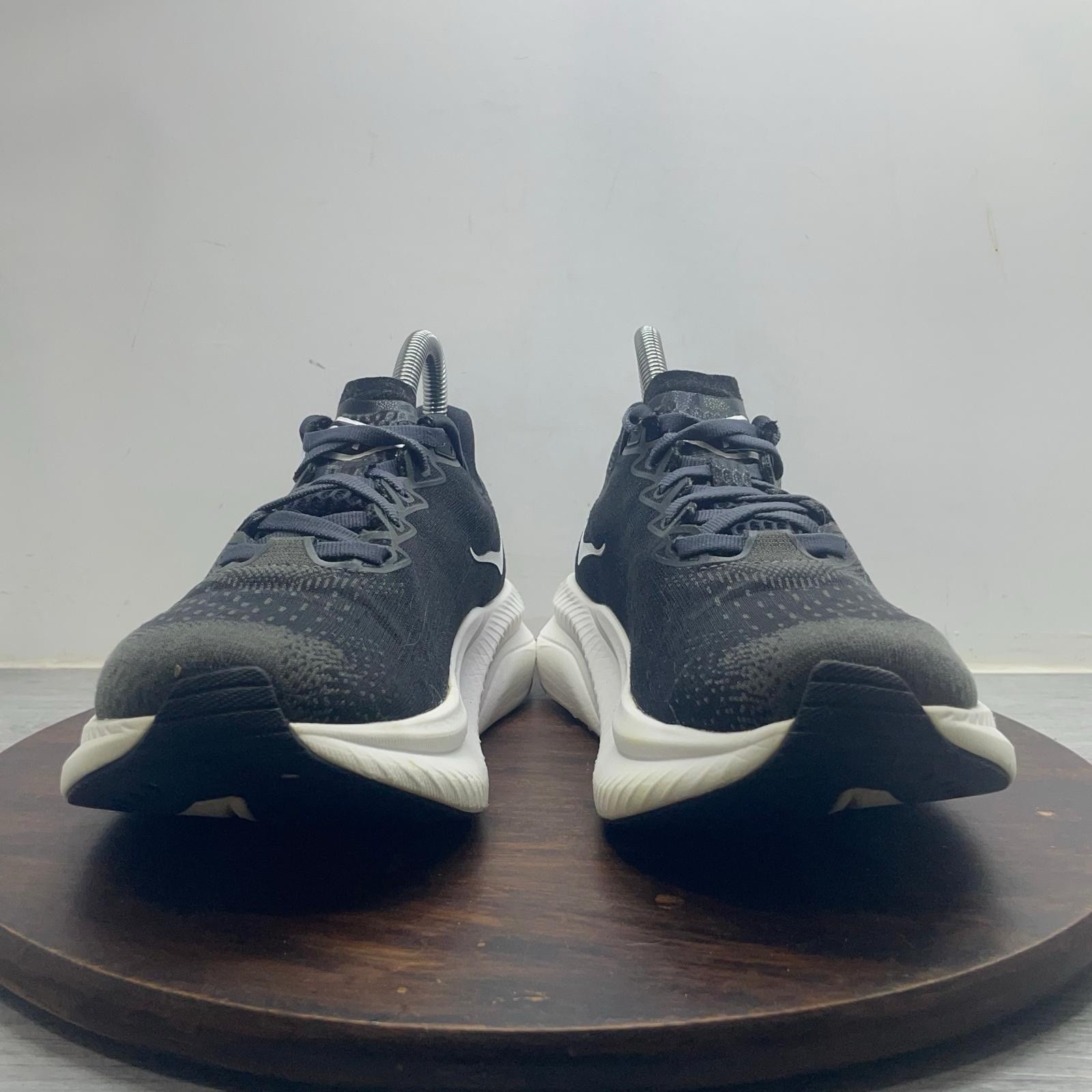 Hoka One One Mach 6 Womens Size 6.5 Black White Athletic Running Shoes Sneakers