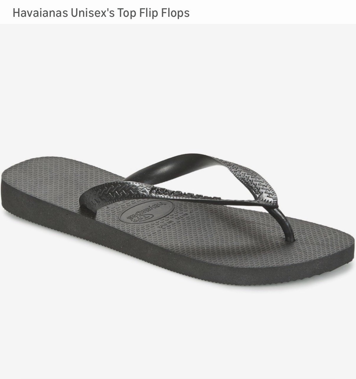 Havaianas Unisex Cushioned Footbed Original Thong Flip Flops
