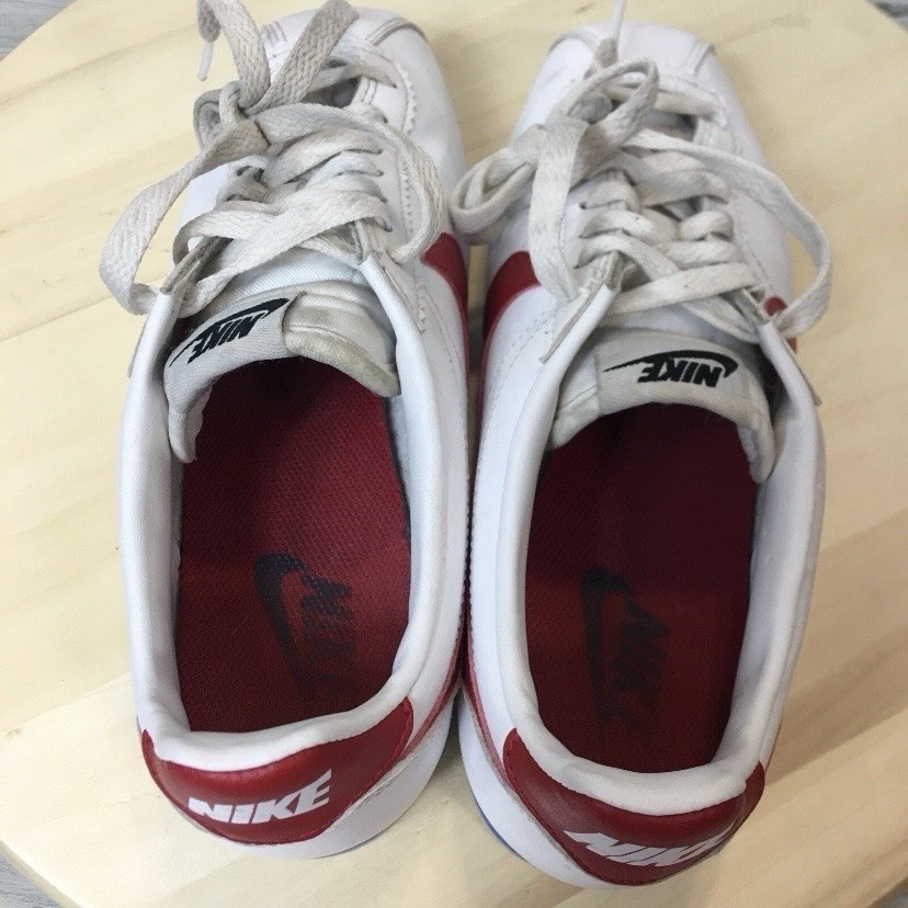 Women’s Nike 807471-103 OG Classic Cortez Leather Sz 7 Shoes White Red Blue