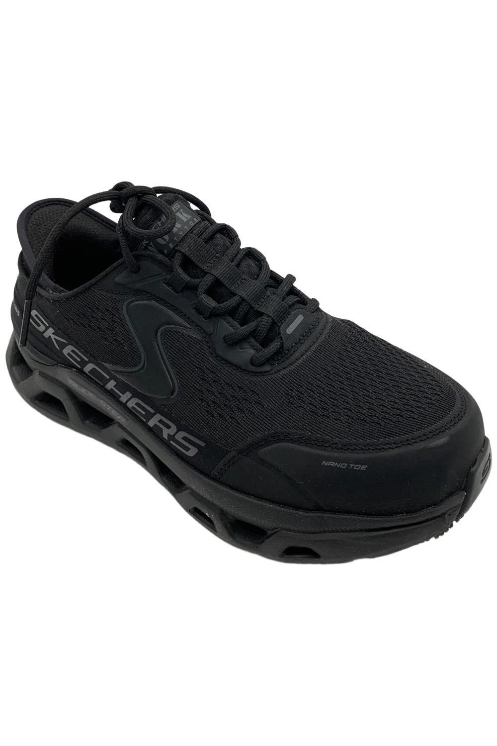 Skechers Women’s Slip-ins Work Slip-Resistant Glide-Step Altus Black
