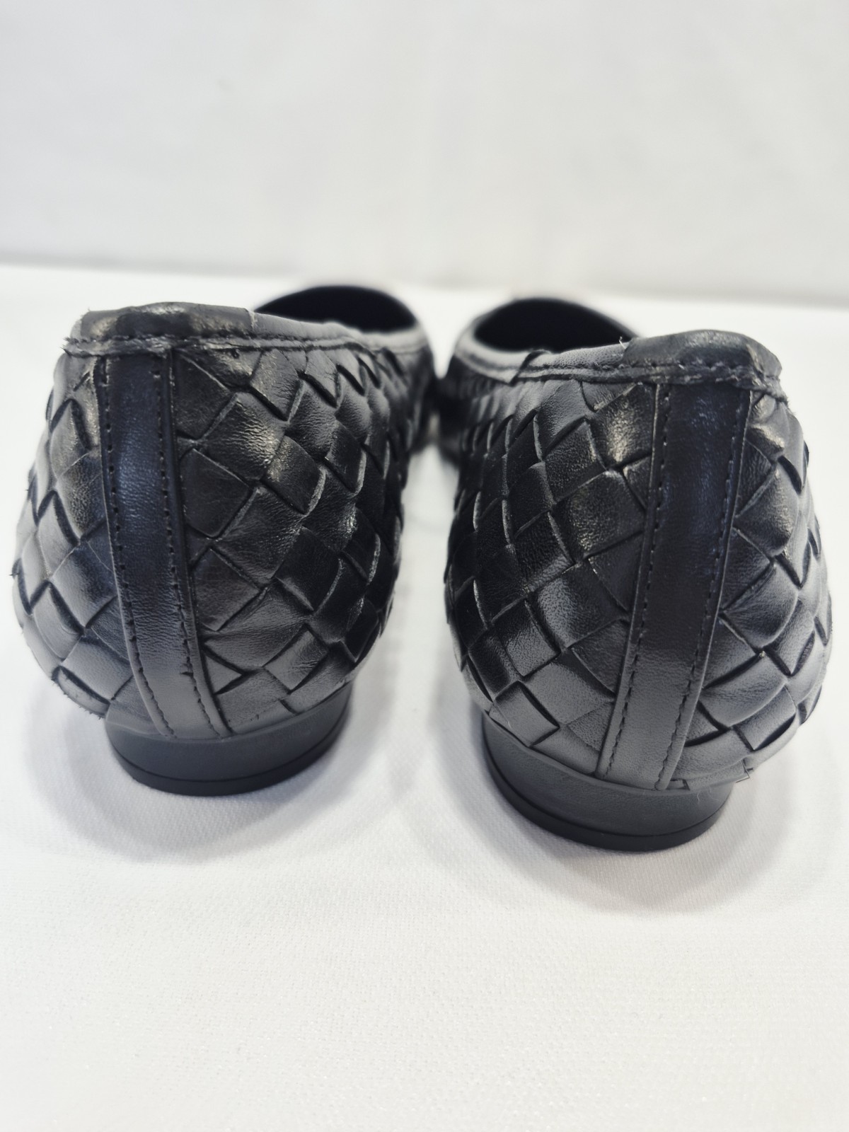 Antonio Melani Deacon W/ 8.5M Braided Leather Flats Slip-On Comfort Shoes NWT