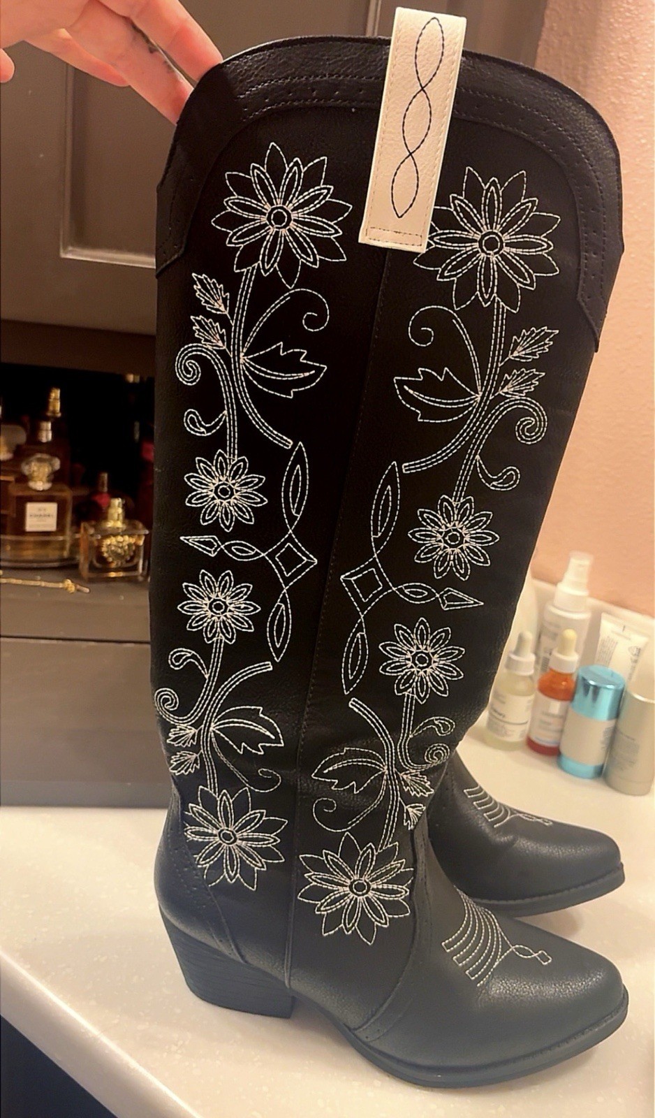 Sugar Tall Tam Floral Boots