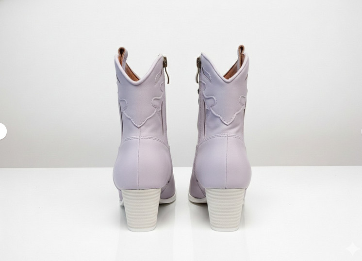 Beast Fashion Women’s Western Lilac Bootie Select Size