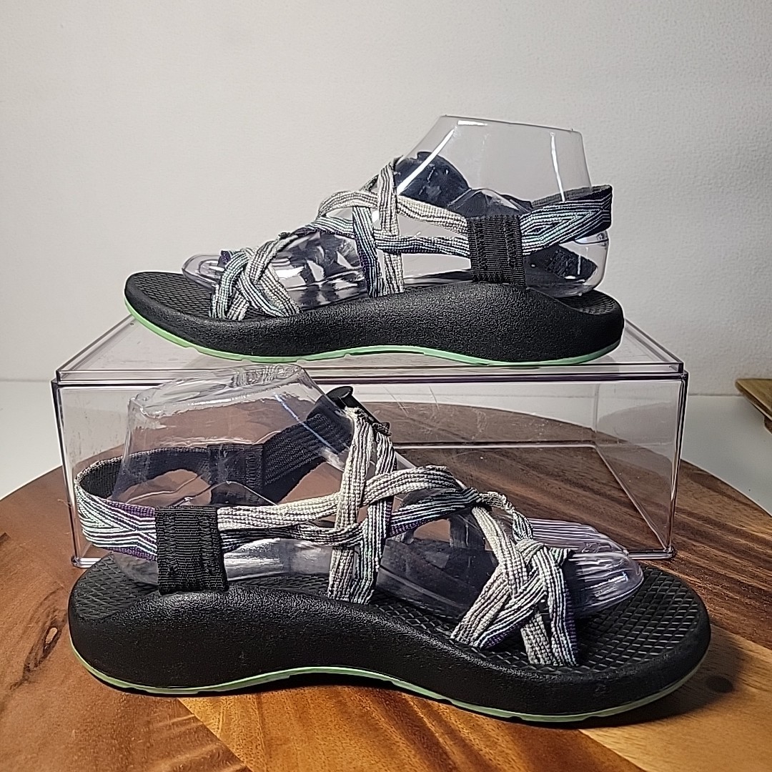 Chaco Sandals Womens 8 Green Z Cloud X2 Outdoor Hiking Sport Shoes