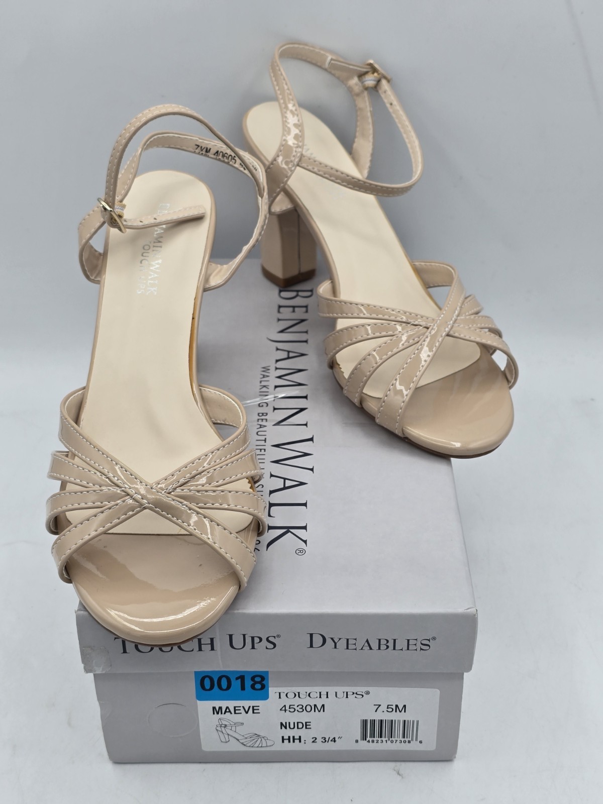 Touch Ups Women’s Maeve Platform Heel – Color – NUDE | 4530M Sz 7.5 M