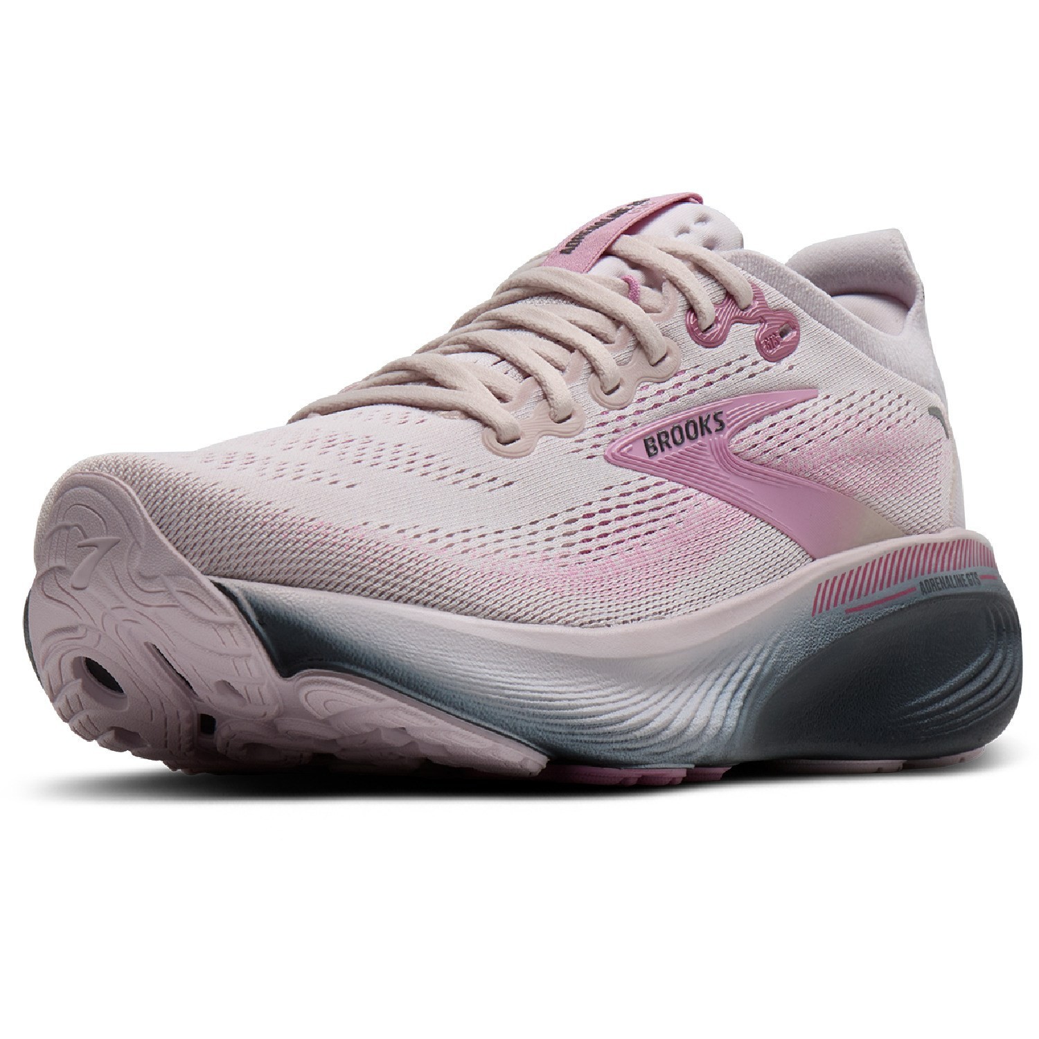 SALE! Brooks Women’s Adrenaline GTS 25 Road-Running Shoes Mauve/Ebony/Pink AUTH