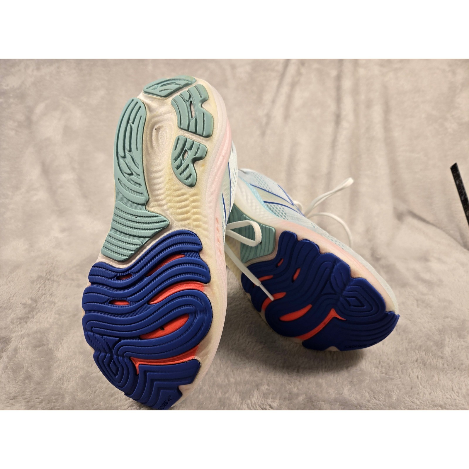 Brooks Glycerin GTS 21 Running Shoes Womens Blue White DNA LOFT v3 Support
