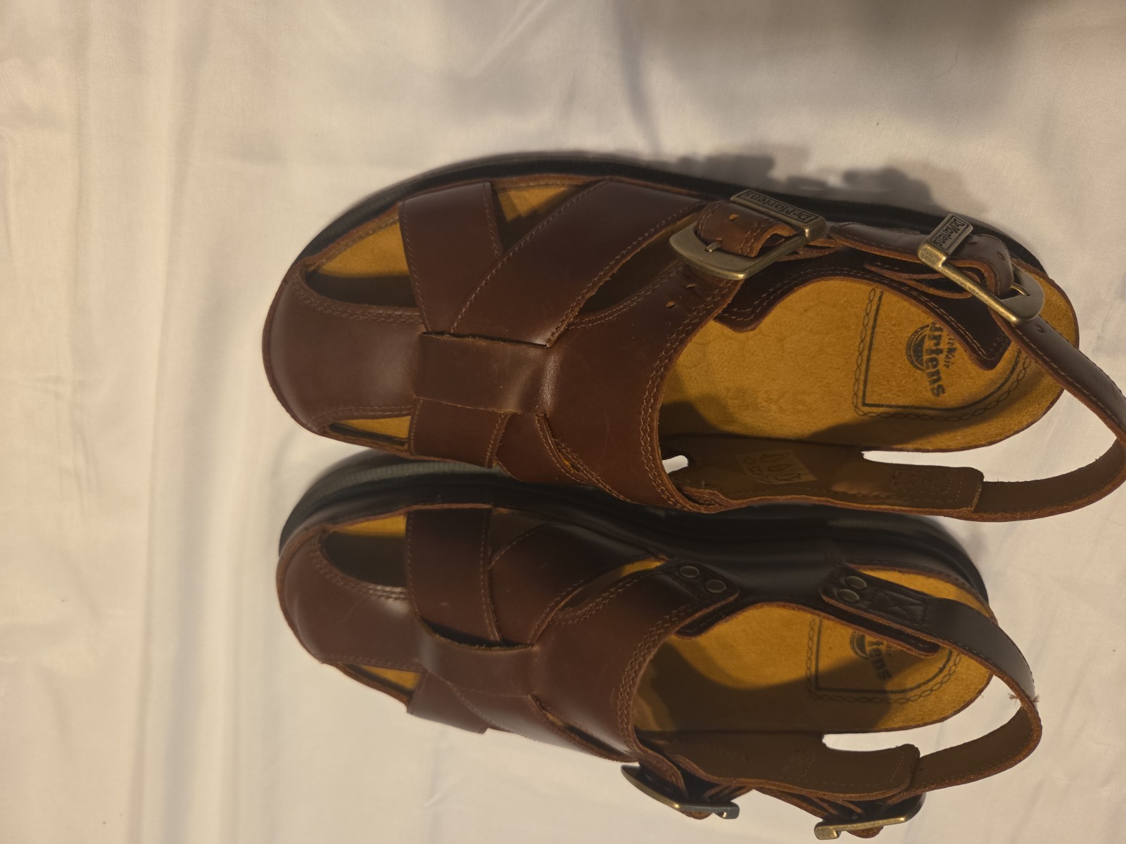 Dr. Martens Archive Sandals Butterscotch Brown Womens 10 Mens 9