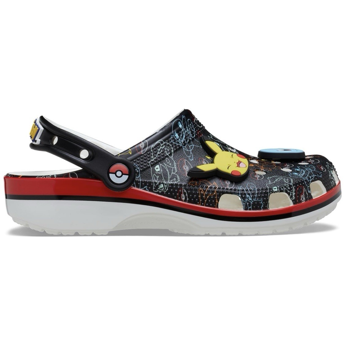 Crocs x Pokemon «Pokemon Starters» Classic Clog 211343-90H Women’s Size 6 NWB