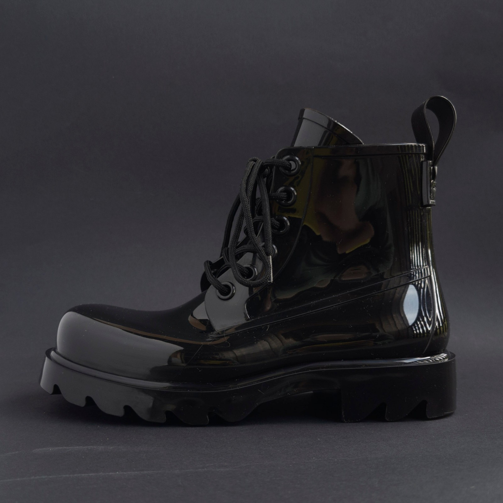NP~650€ Bottega Veneta rubber boots 37 rubber stride boot black shiny