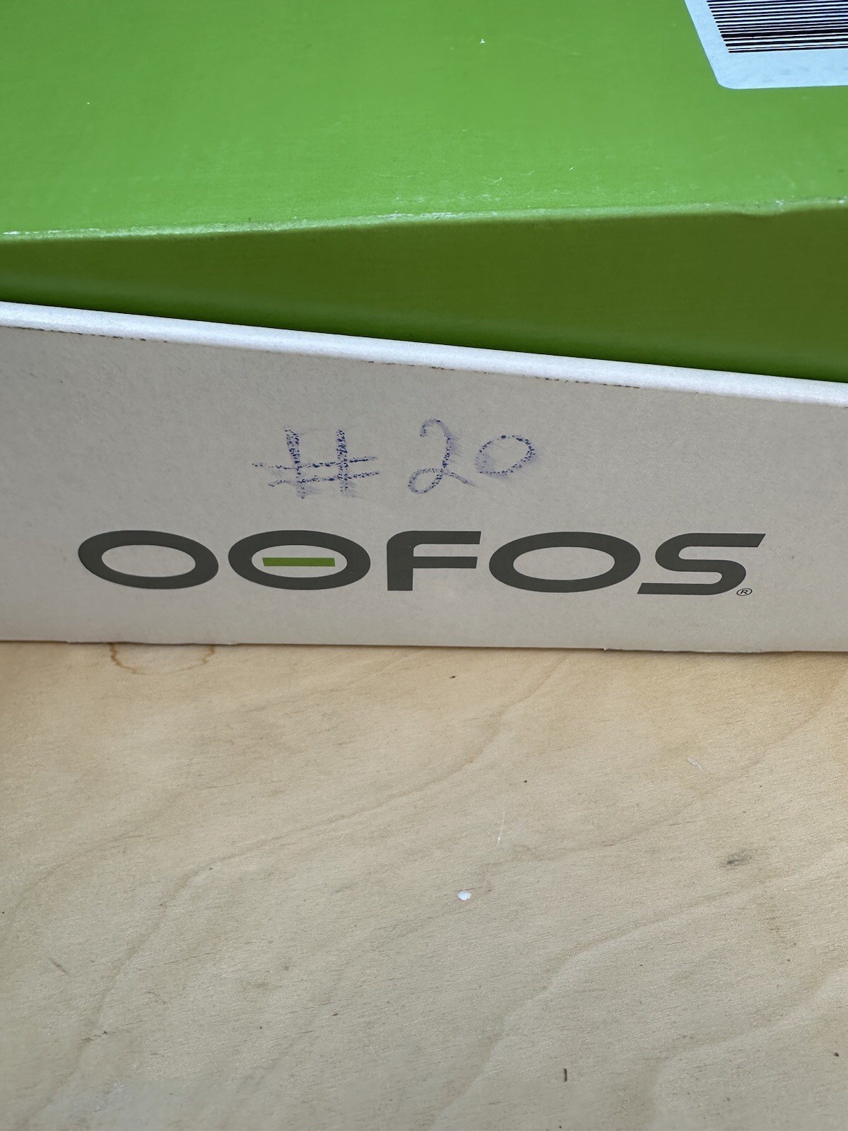 Oofos OOmg eeZee Low Sneakers Shoes Slip On Shoes Women Size 9 Blue