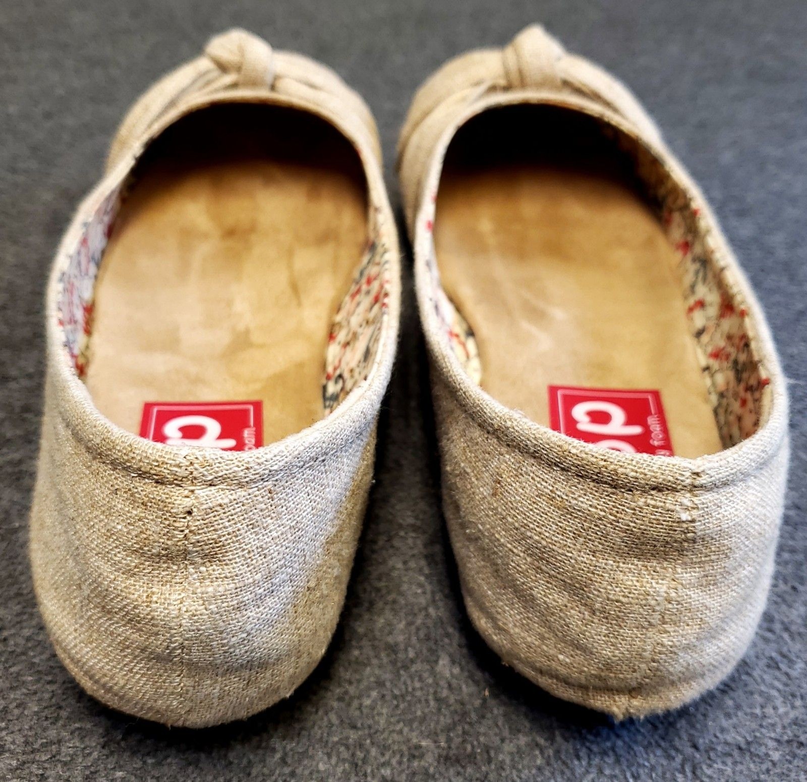 POP Positive Memory Foam Natural Women’s Shoes 8.5 M Flats