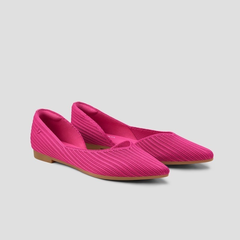 VIVAIA Pointed-Toe D’Orsay Flats (Melia) – EU 40 / US 9
