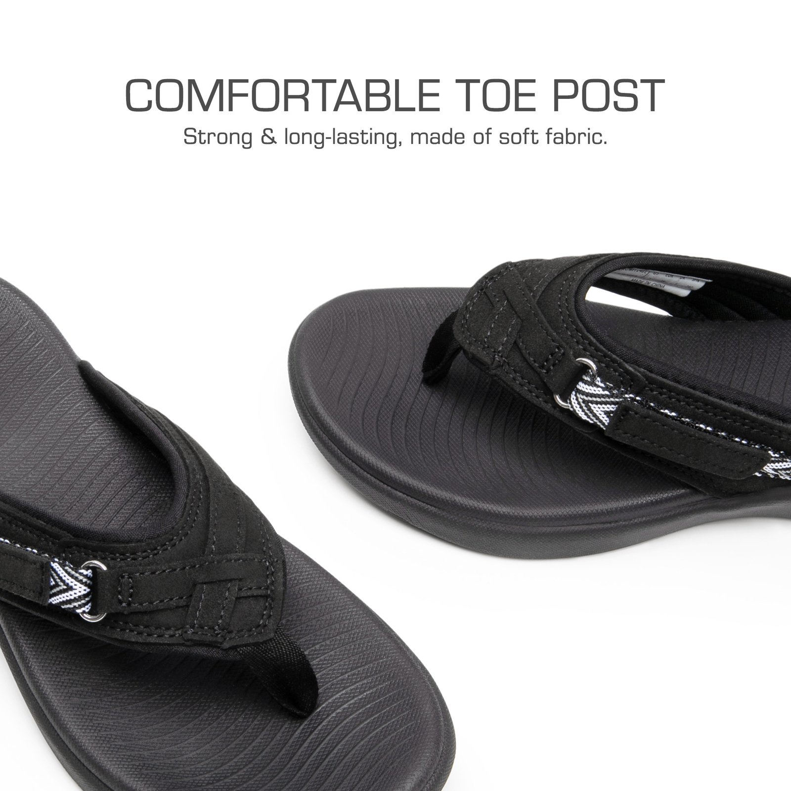 Women Summer Flip Flops With Arch Support Air Cushion Beach Walking Sandals NEW