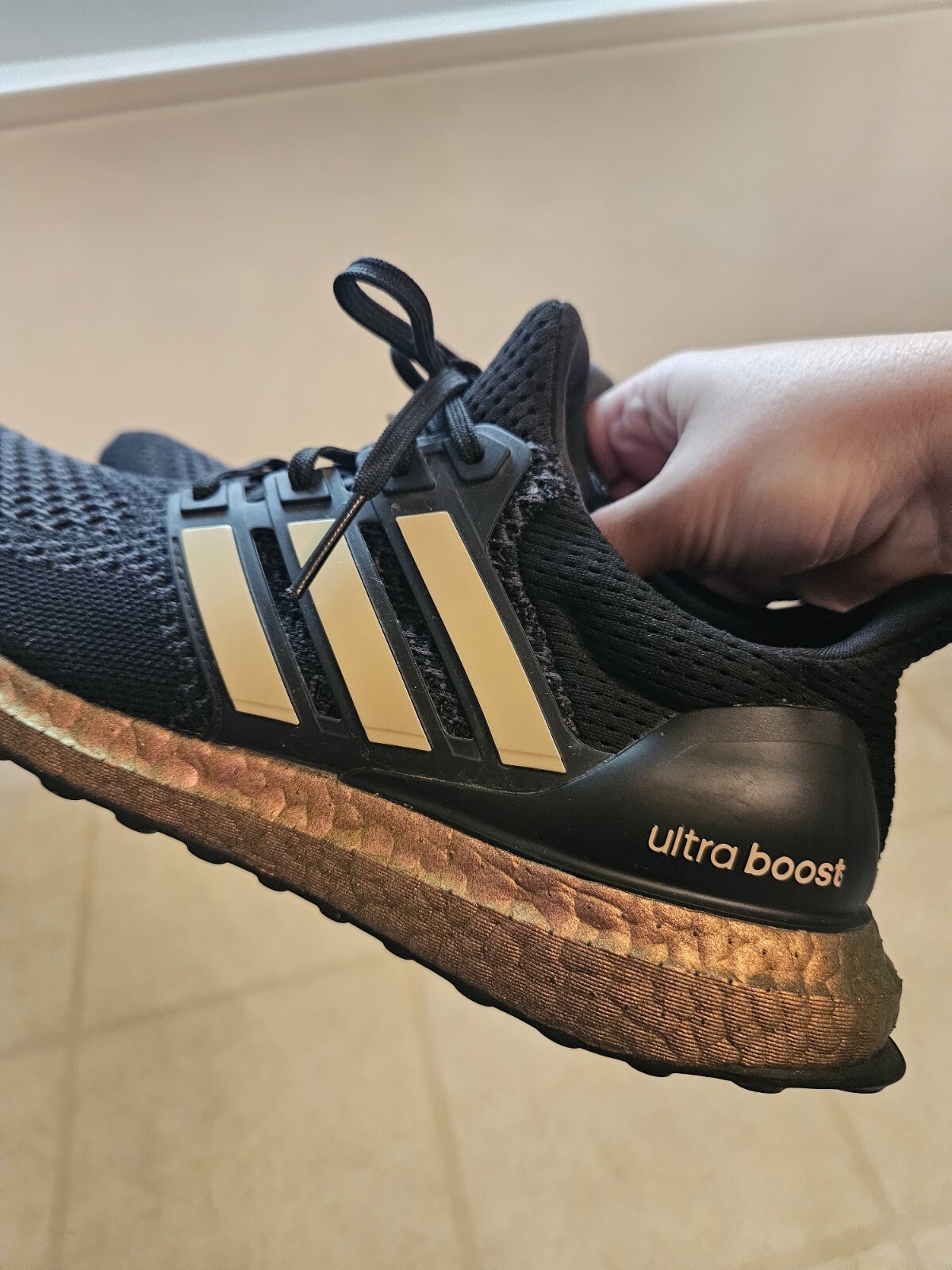 Adidas UltraBoost 1.0 DNA Black Copper, Men’s Size 7. 5