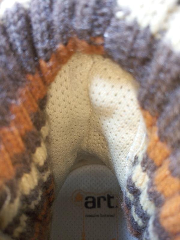 women art boots brown leather 39