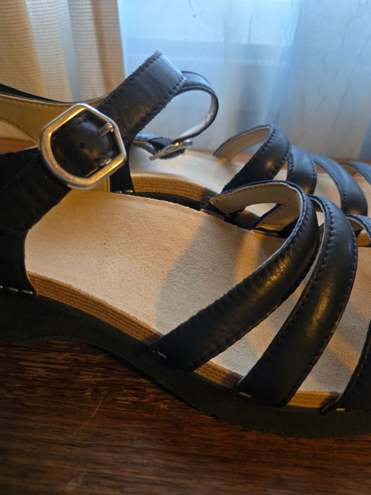 Dansko Black Multi-Strap Women’s Sandals
