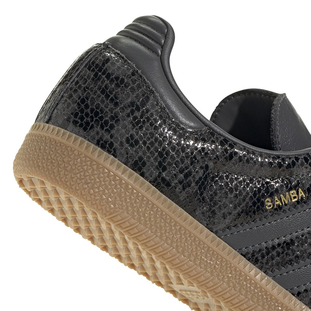 adidas Samba Og Lace Up Womens Black Sneakers Casual Shoes JQ3532