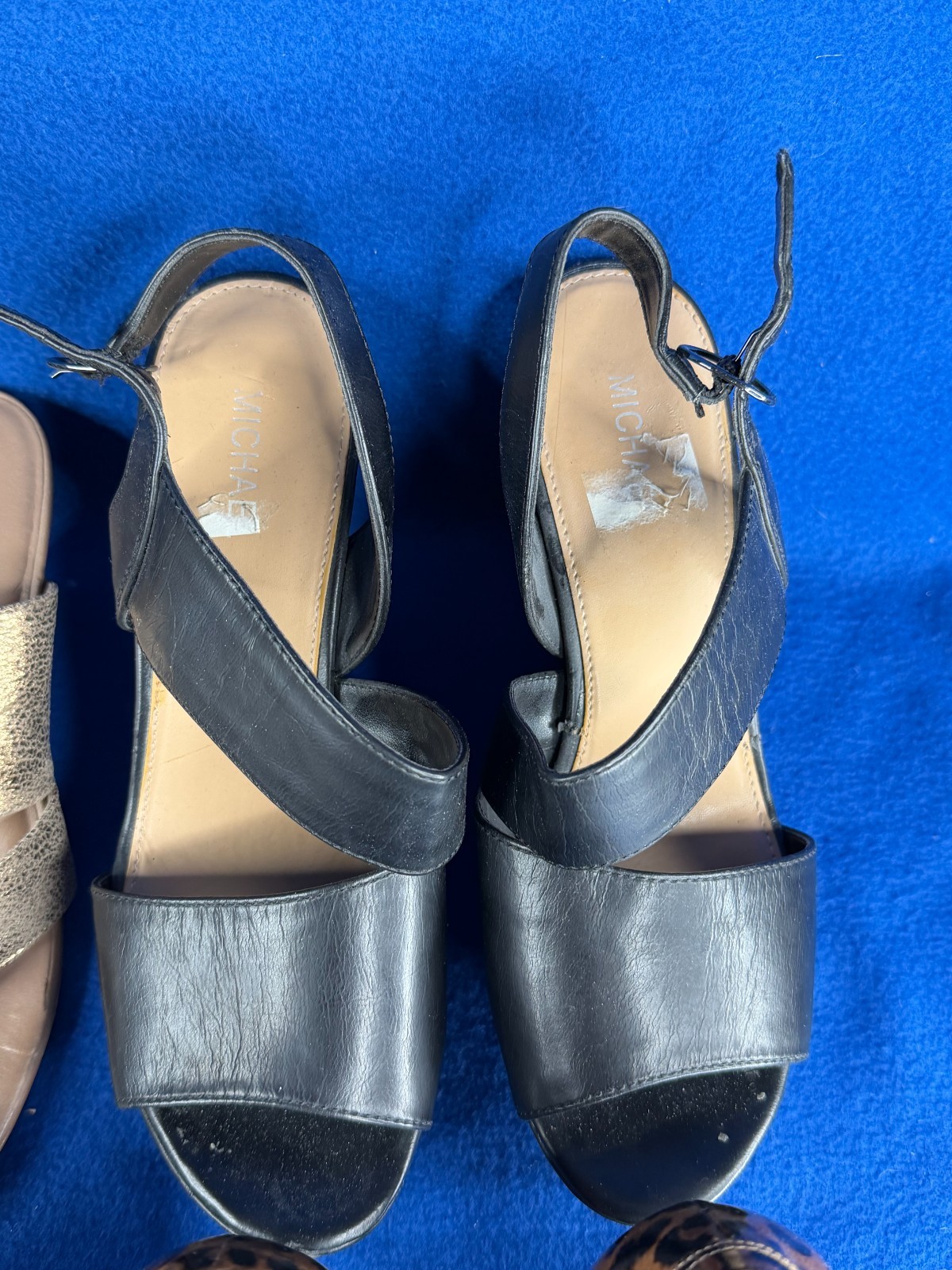 SIZE 8-8 1/2 LOT OF 8 PAIRS OF WOMENS SHOES INCLUDING DIOR & OTHER BRANDS