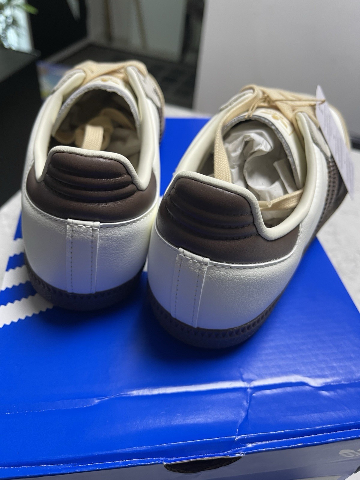 Adidas Originals Samba OG W Womens Size 6 JR8842 OWhite Athletic Shoes Sneakers