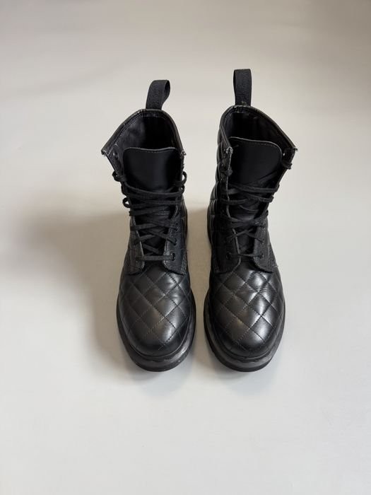 women dr martens boots black leather 38