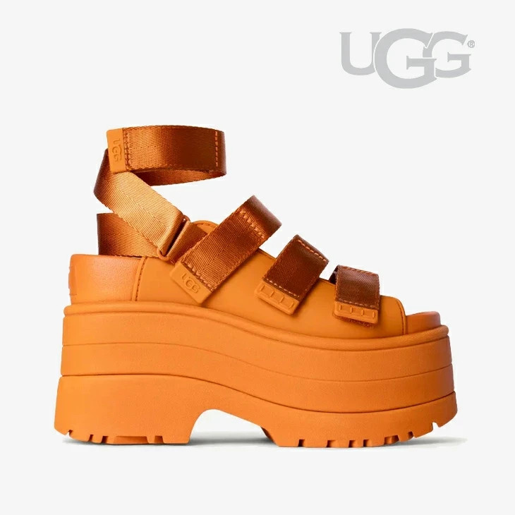 UGG W GOLDENRISE HI 1167431-DCT Dark Apricot Women’s Platform Sandals