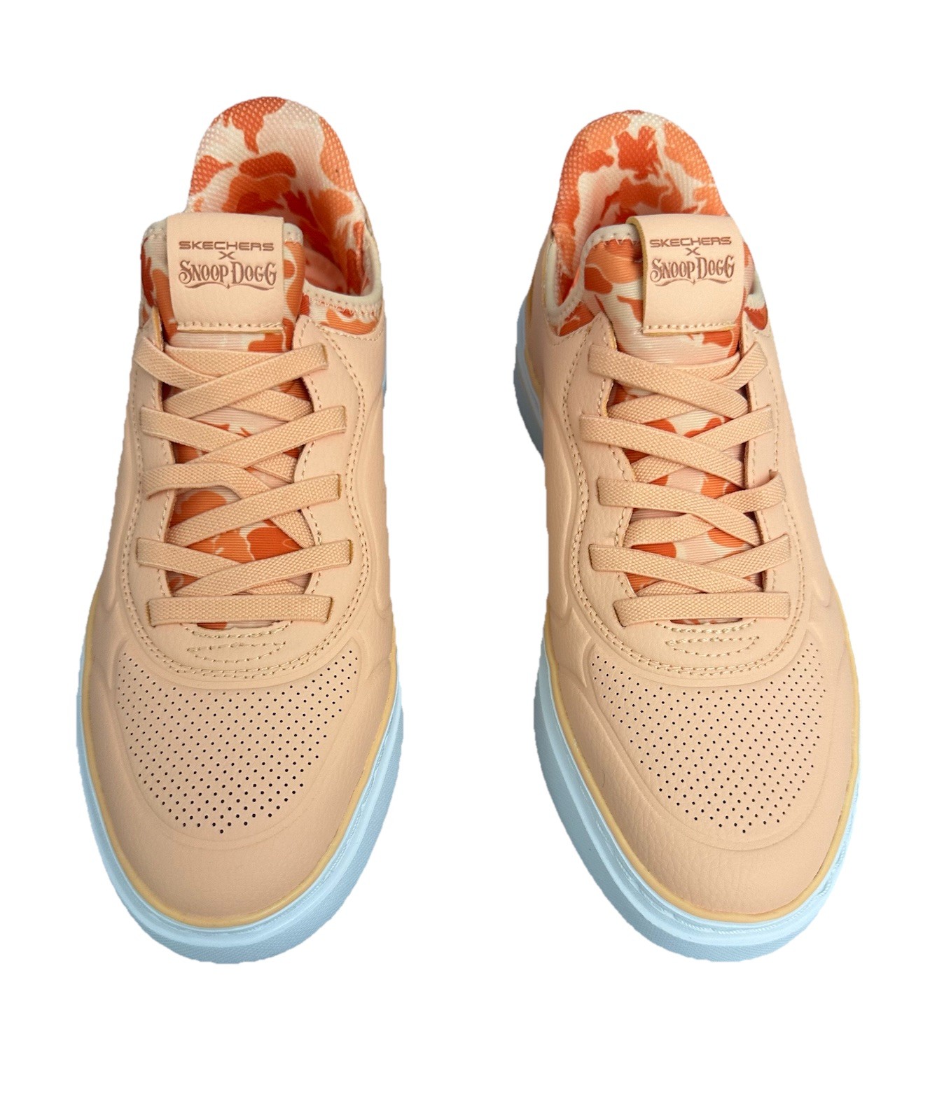 Skechers Women’s Snoop Dogg Orange Slip-in Sneakers Size 6.5 Streetwear
