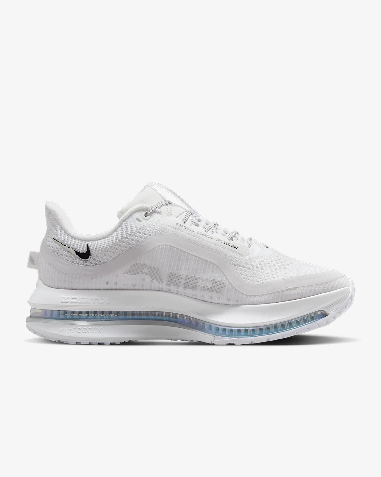 Pegasus Premium Women’s Size 5 White/Metallic Silver HQ2593-102 Fast Ship