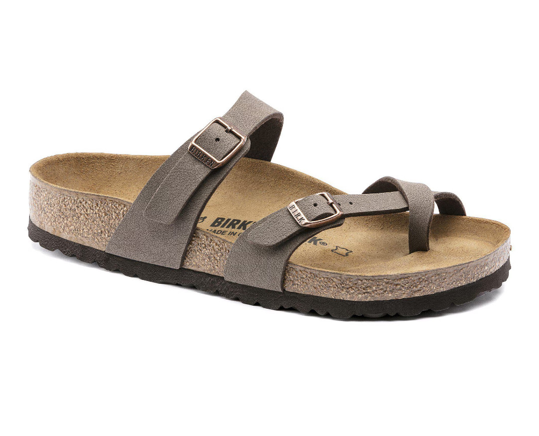 Birkenstock Mayari Mocha Birko-Flor Women’s Toe Loop Sandals Regular EU 37-41