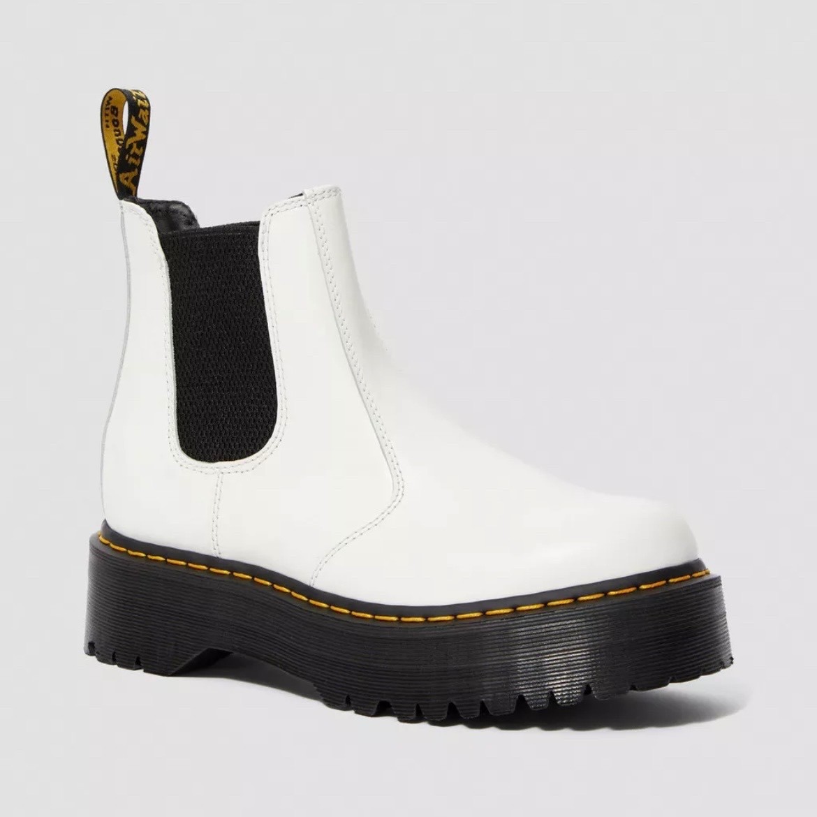 Dr. Martens Women’s Boot 2976 Quad White Leather