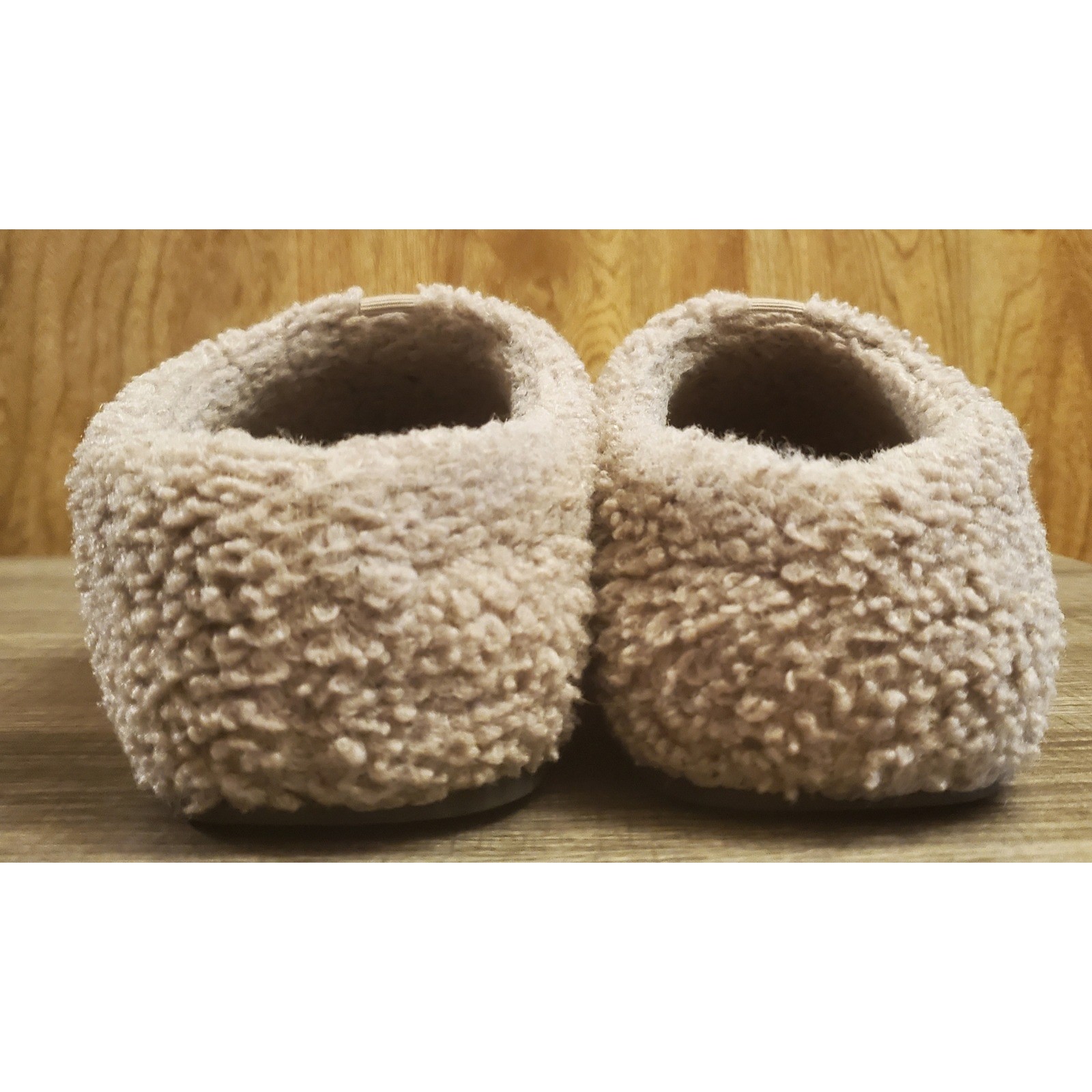 Bombas Sunday Slipper Sherpa Women’s Size 8 Light Brown