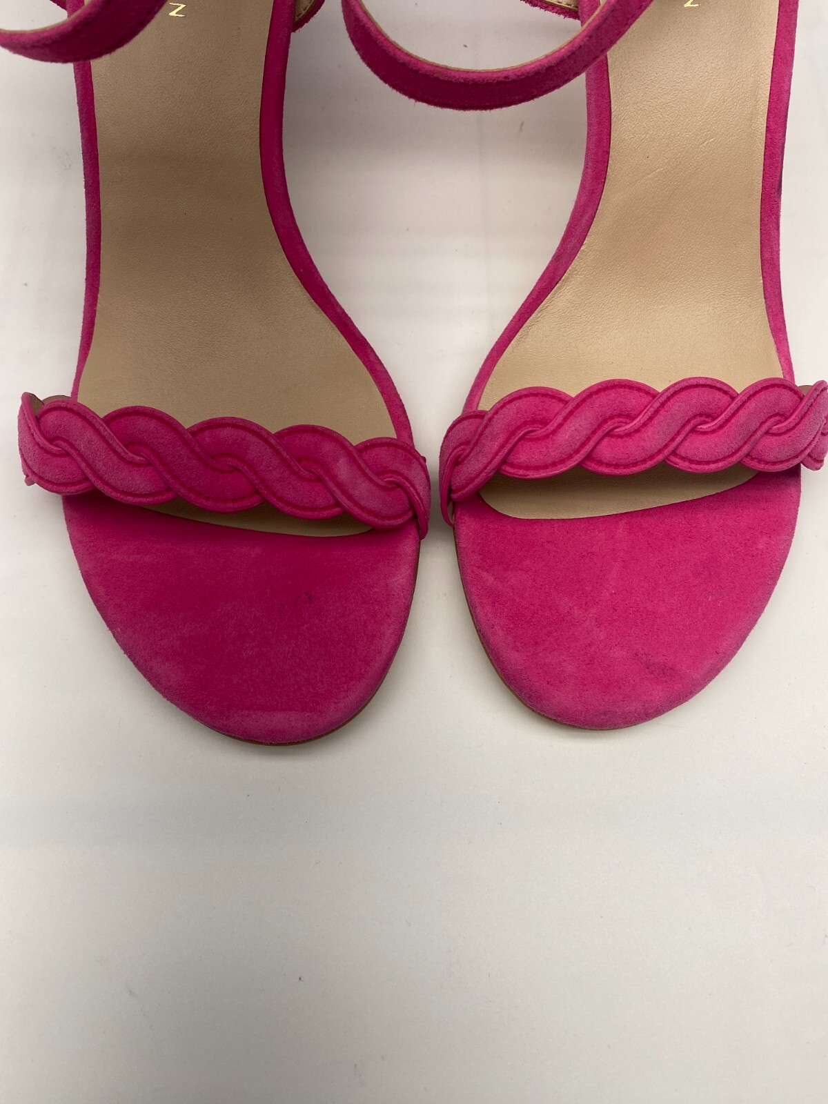 Stuart Weitzman Womens Dancer Twistie Suede Stiletto Heels Sz 11