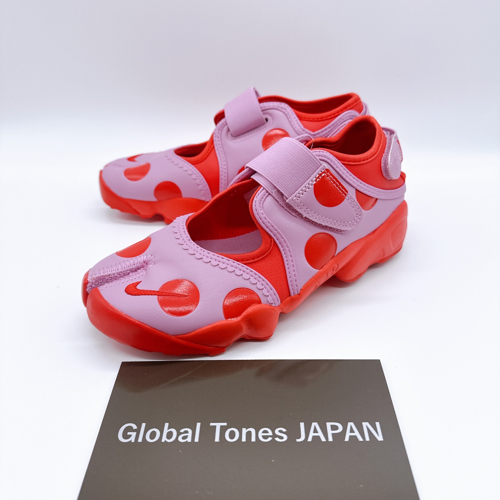 NIKE WMNS Air Rift IR1226-500 Polka Dot Light Magenta Crimson Women’s US 6-8
